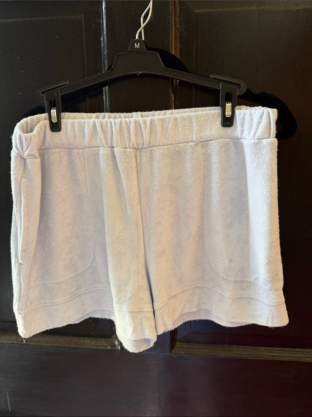 Soma Light Blue Plush terry cloth Shorts
